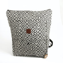 Load image into Gallery viewer, Daphne Greek Key Backpack