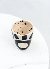 Load image into Gallery viewer, Black + White Glass