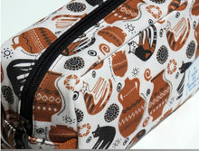 Load image into Gallery viewer, Greek Cats and Greek Pots Design Zip Pouch Carry All
