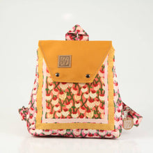 Load image into Gallery viewer, Nephele Poppies  small backpack
