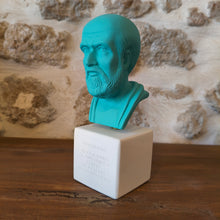 Load image into Gallery viewer, Hippocrates Turquoise &quot;Make a habbit of two things to help or at least to do no harm.&quot;
