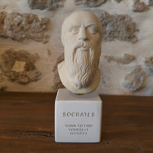 Load image into Gallery viewer, Socrates Pale Cream&quot;Think to find yourself&quot;
