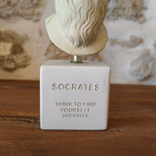 Load image into Gallery viewer, Socrates Pale Cream&quot;Think to find yourself&quot;
