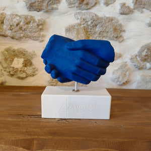 Hands #dialogue Blue