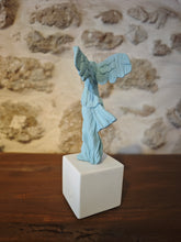 Load image into Gallery viewer, Winged Nike of Samothrace Light Blue
