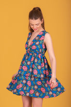 Load image into Gallery viewer, Pitaya short dress (Blue)
