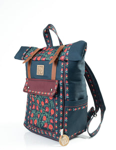 Backpack Ypatia Pomengrante