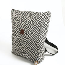 Load image into Gallery viewer, Daphne Greek Key Backpack
