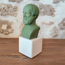 Load image into Gallery viewer, Aristotle Pine Green&quot;Happiness depends upon ourselves&quot;
