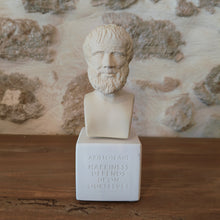 Load image into Gallery viewer, Aristotle Pale Cream&quot;Happiness depends upon ourselves&quot;
