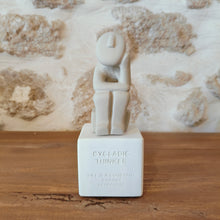 Load image into Gallery viewer, Cycladic Thinker Small Ice grey&quot;Life is a constant change - Democritus&quot;
