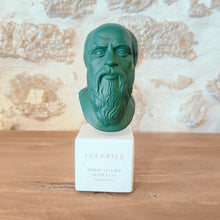 Load image into Gallery viewer, Socrates Forest green  &quot;Think to find yourself&quot;
