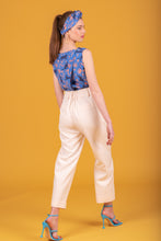 Load image into Gallery viewer, Judy crop top (Blue)
