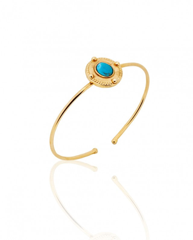 Mademoiselle Bracelet Turquoise Gold