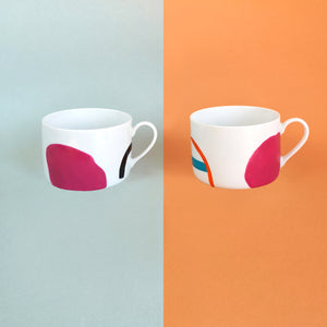 Porcelain ''Bauhaus" mug