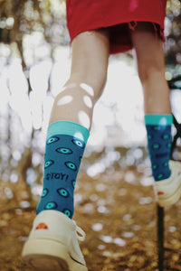 Blue Eyes Socks