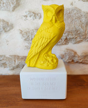 Load image into Gallery viewer, &quot;Sophia owl&quot; yellow

