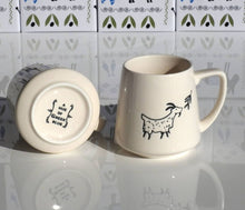 Load image into Gallery viewer, Goat Etched Design Cup 280ml
